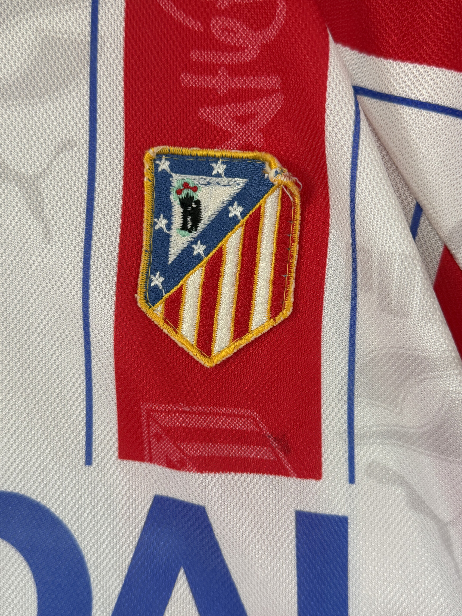 Atletico Madrid 1996/97 Home SIMEONE 14 XL 7/10 view 8