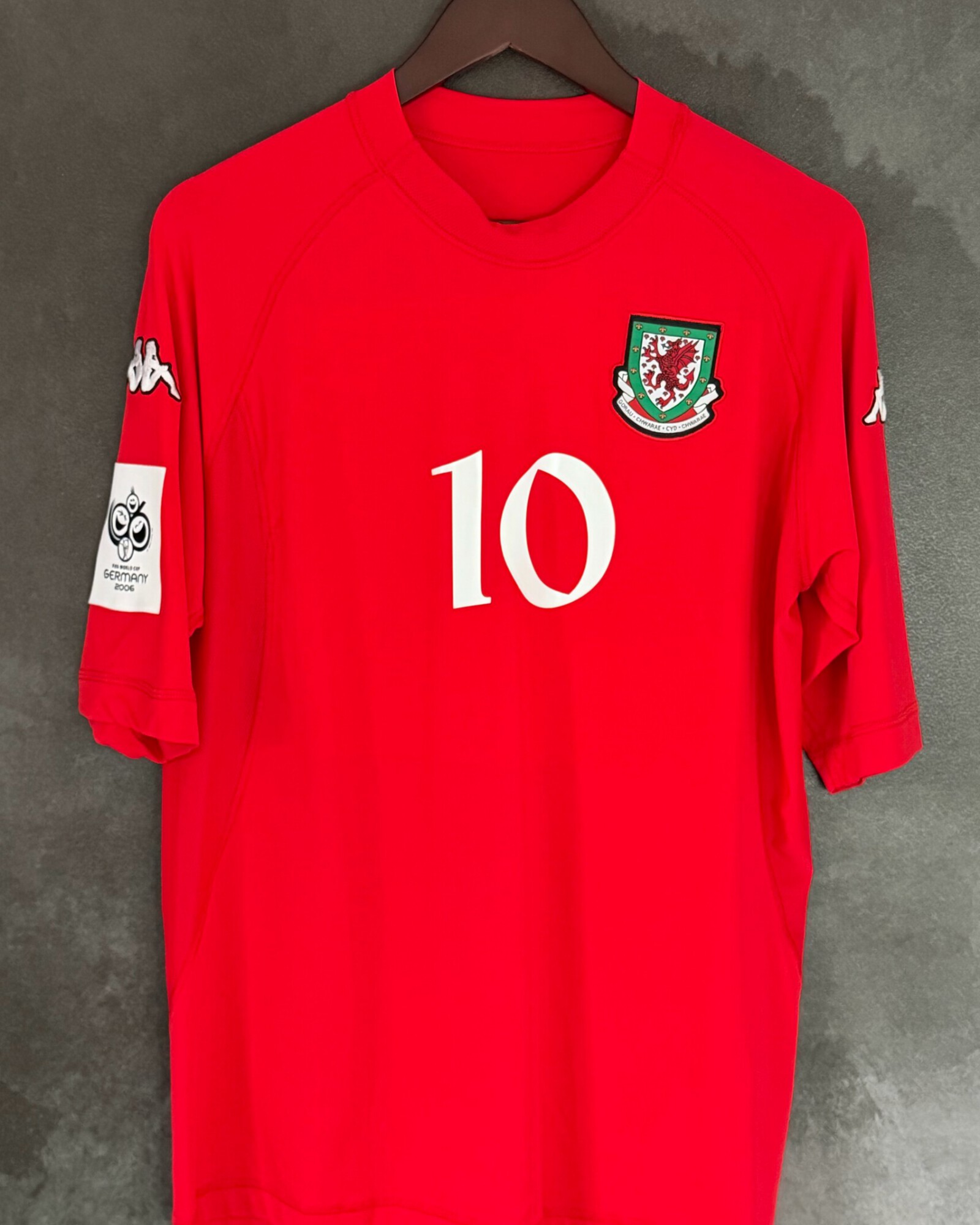 Wales 2004 Home SPEED 10 XXL (fits L/XL) 9/10