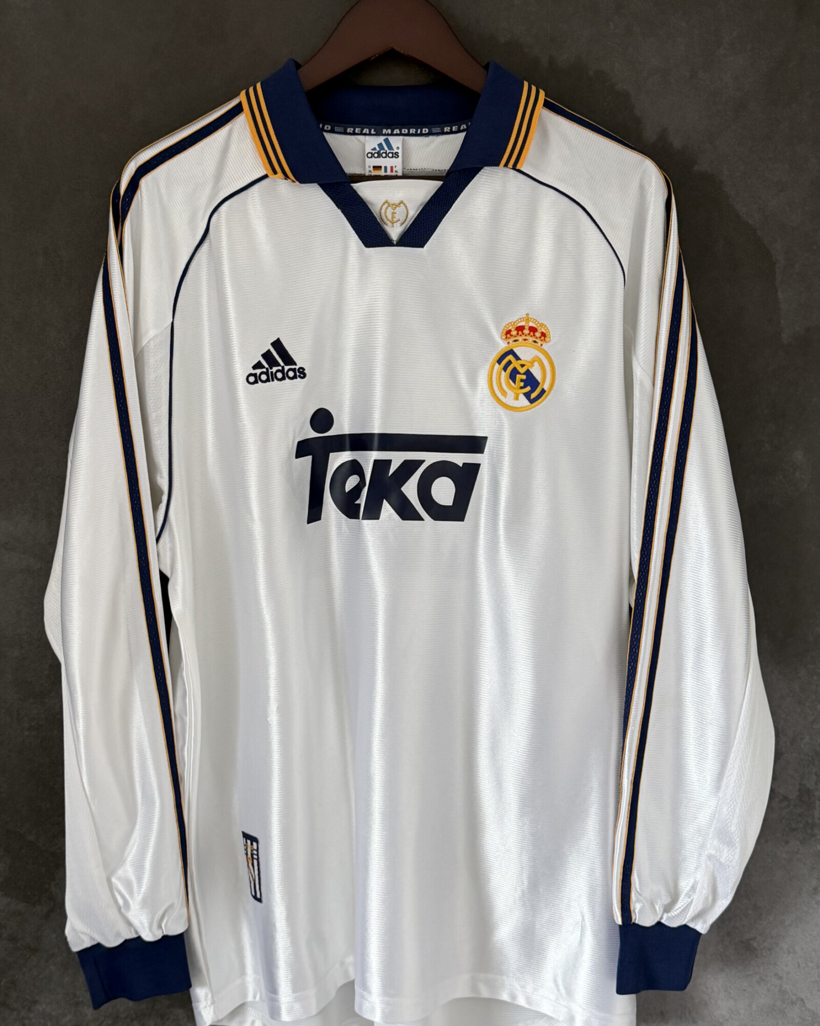 Real Madrid 1998/00 Home XL 8/10 (Match Issue/worn)