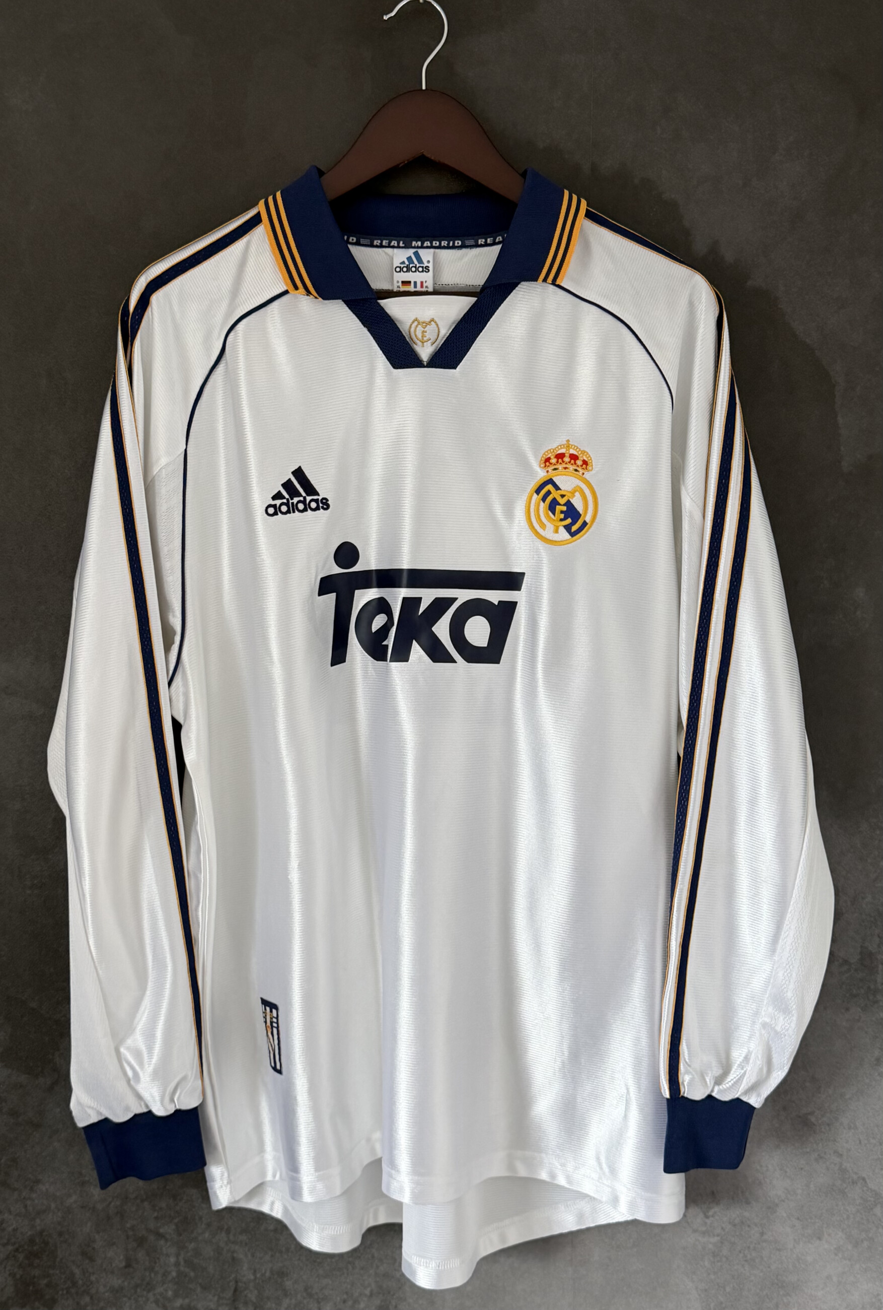 Real Madrid 1998/00 Home XL 8/10 (Match Issue/worn)