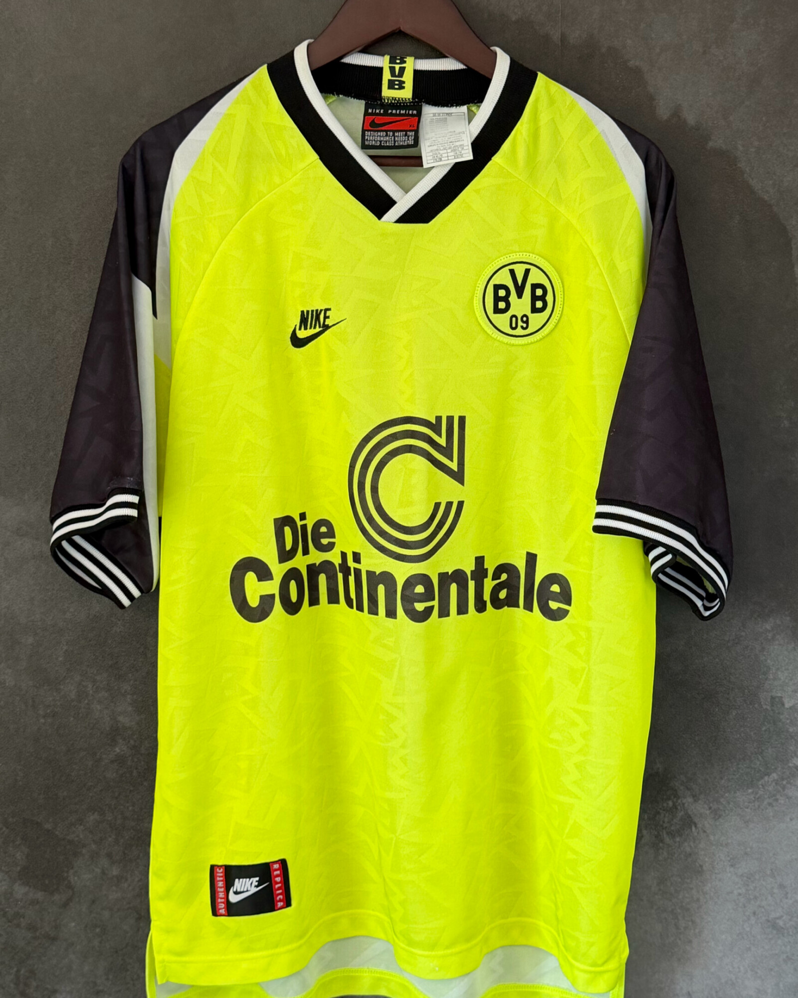 BVB Borussia Dortmund 1995/96 Home ZORC 8 XL 9/10