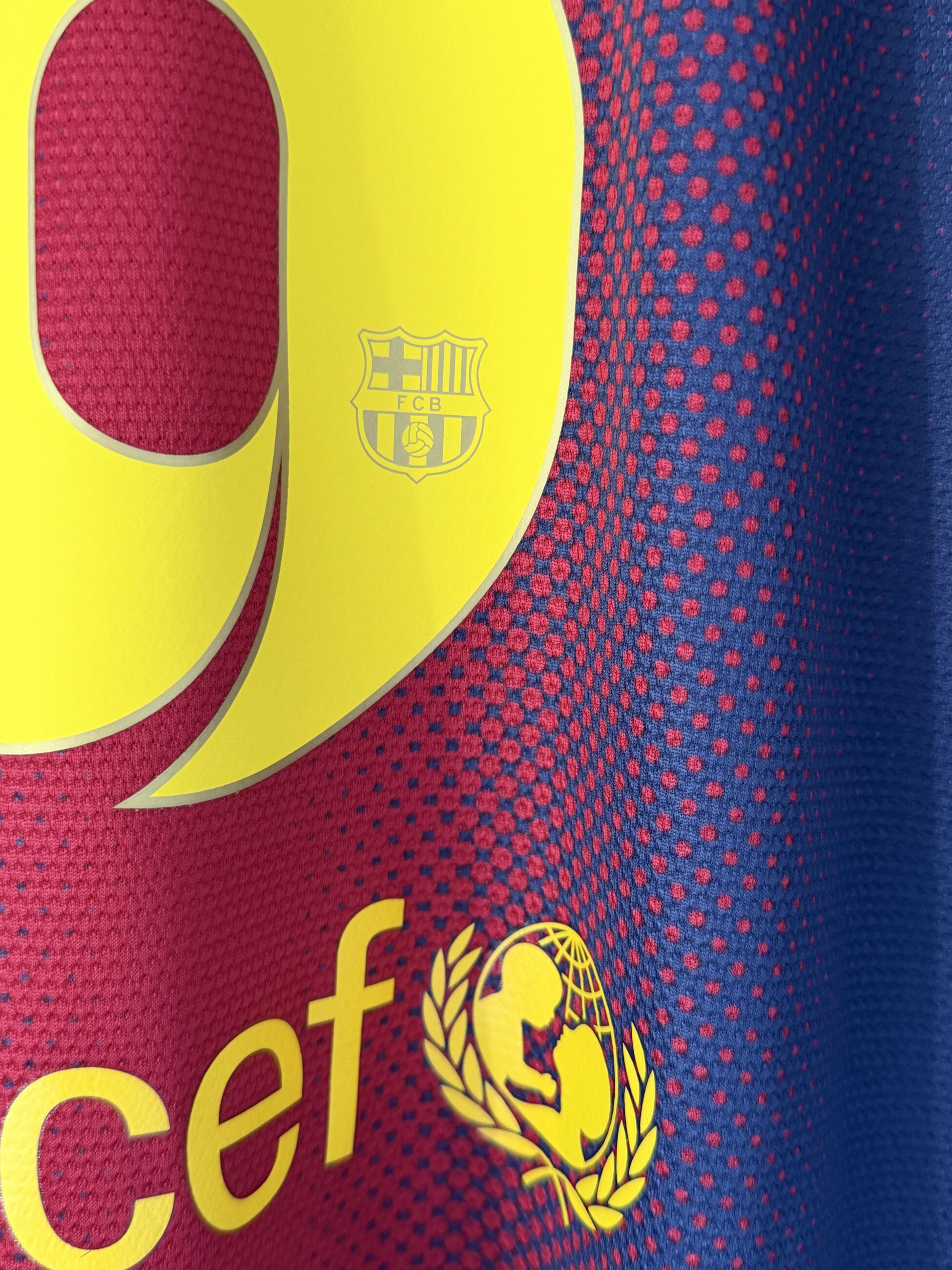 FC Barcelona 2012/13 Home INIESTA 8 XL 10/10 view 4