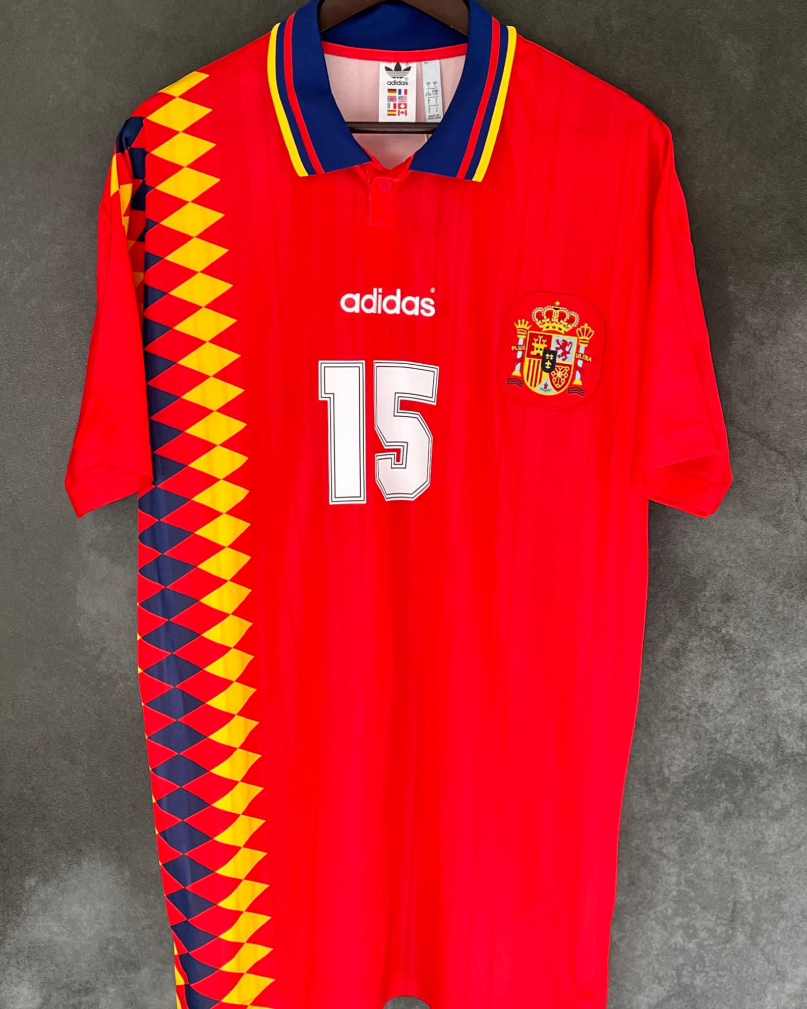 Spain 1994 Home Adidas 2018 Re-Issue Large 10/10 BNWT