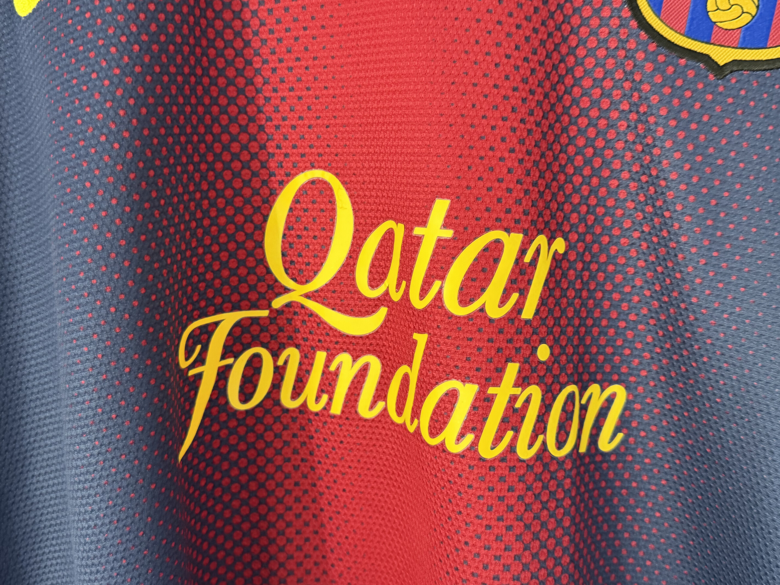 FC Barcelona 2012/13 Home INIESTA 8 XL 10/10 view 7