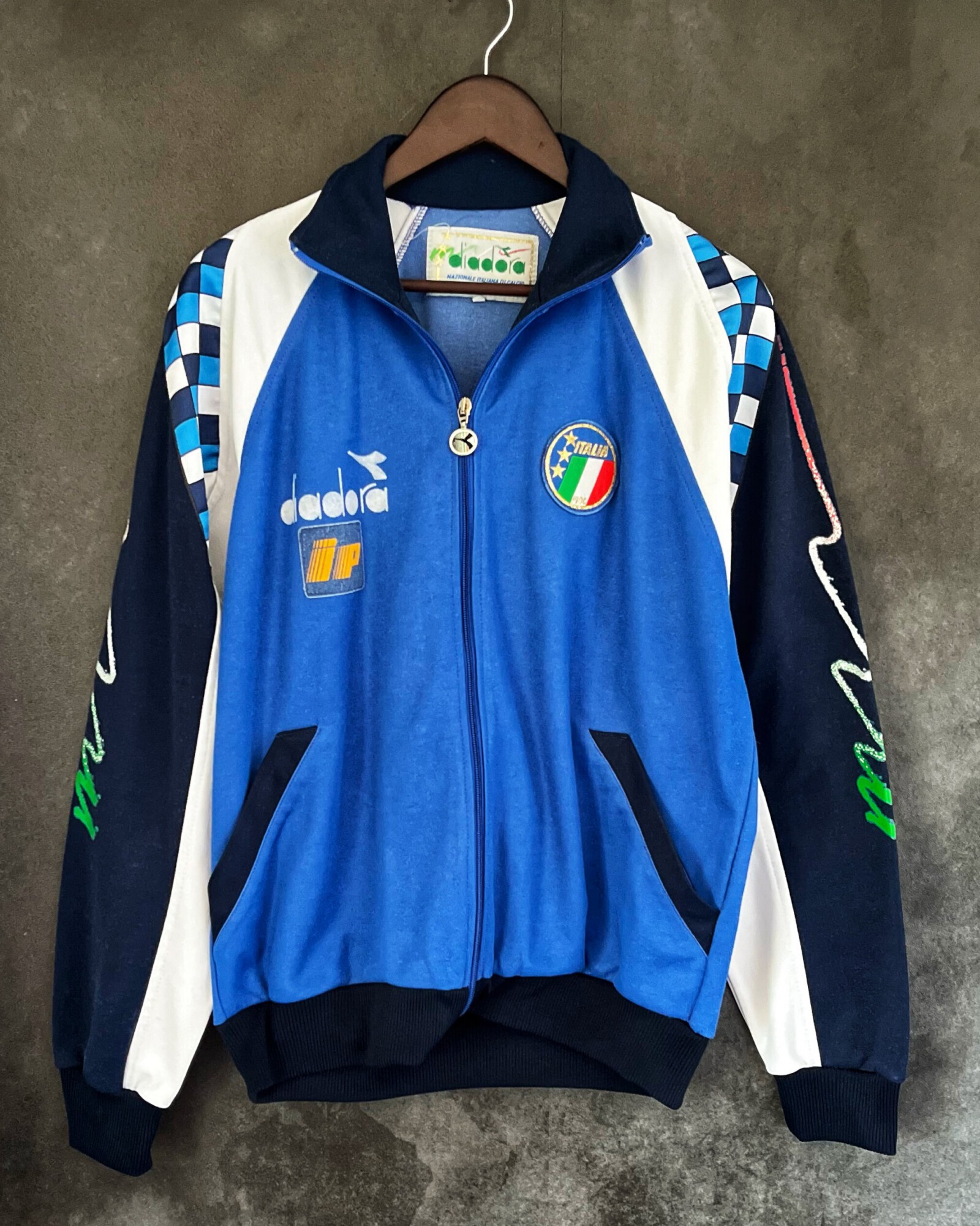 Italy 1990 Track jacket 8/10 and Pants Large 7/10
