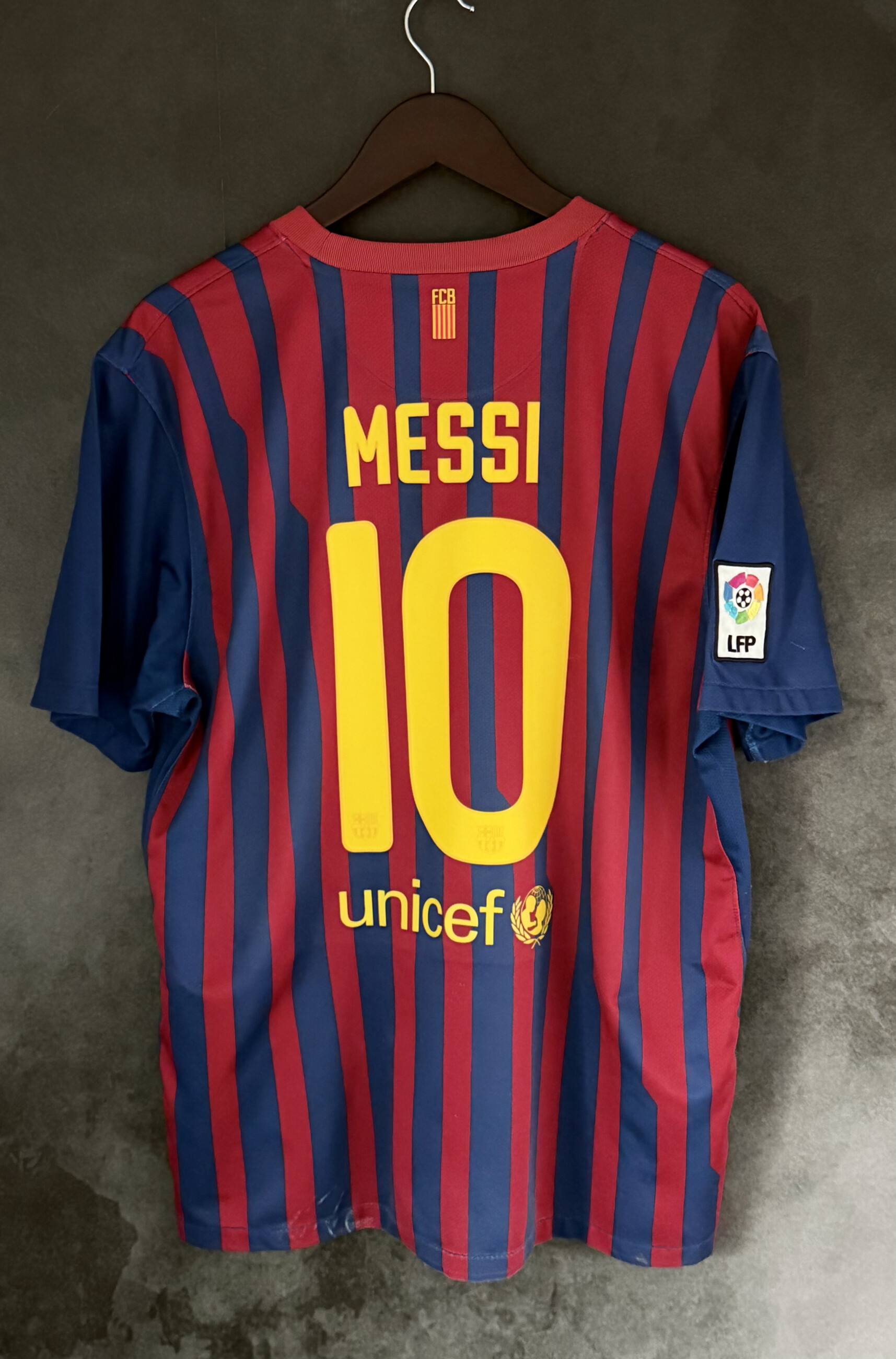 FC Barcelona 2012/13 Home MESSI 10 XL 7/10 view 2