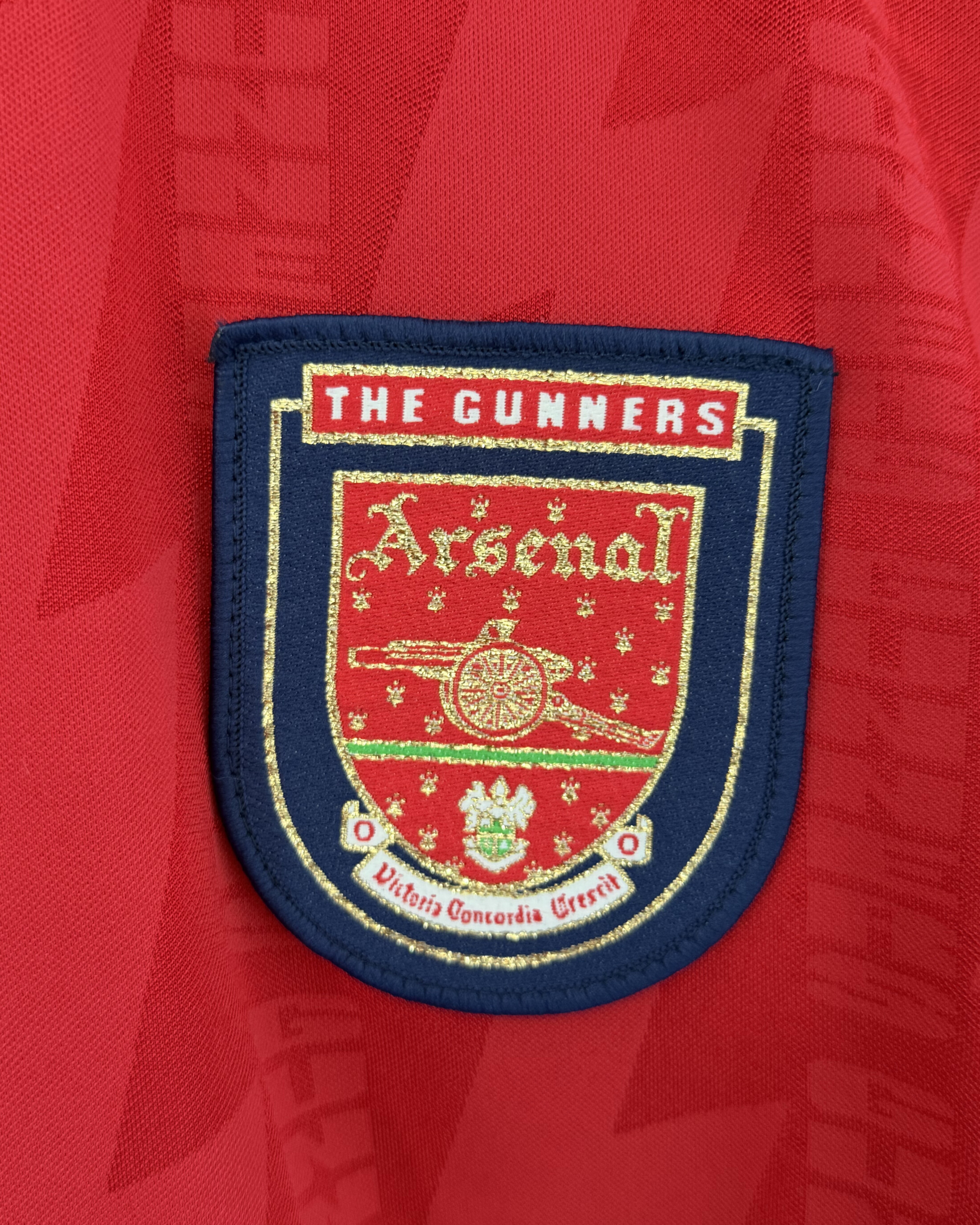Arsenal FC 1994/96 Home BERGKAMP 10 Large 8/10 view 9