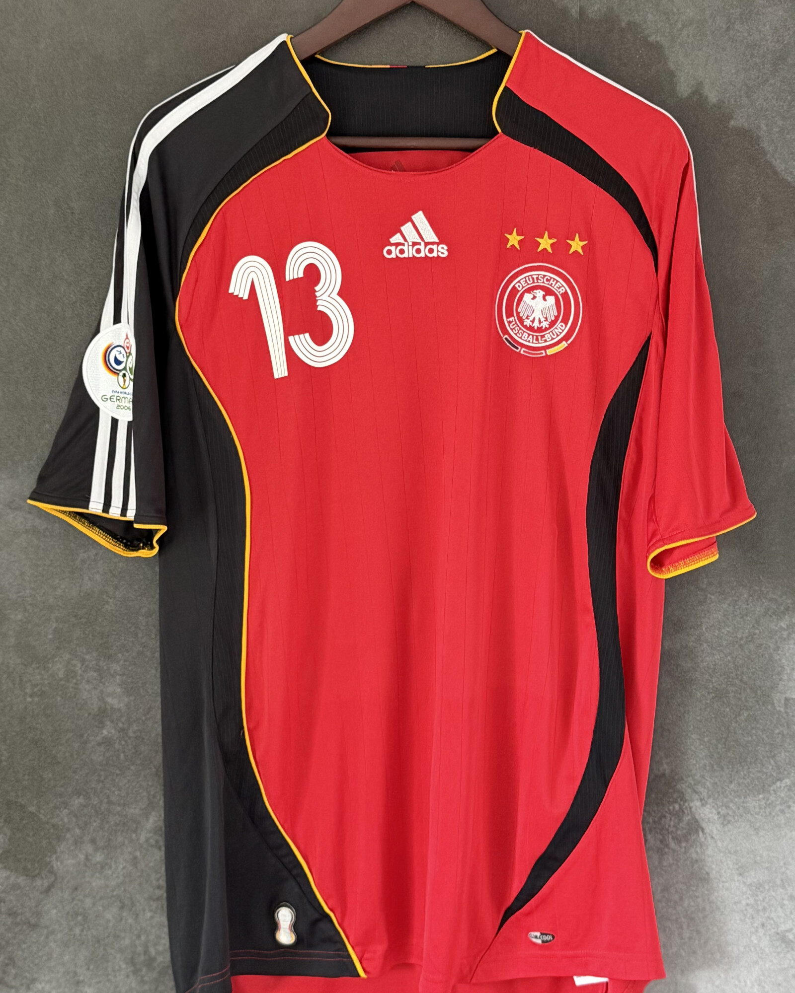 Germany 2006 Away BALLACK 13 XL 9/10