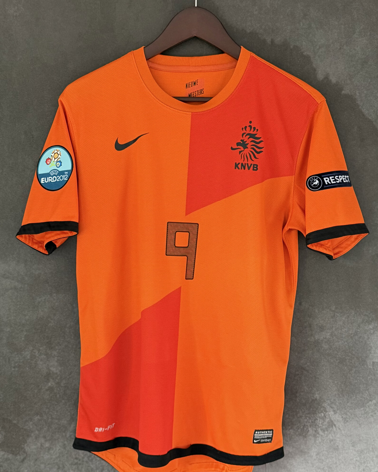 Netherlands 2012 Home V.PERSIE 9 Medium 8/10