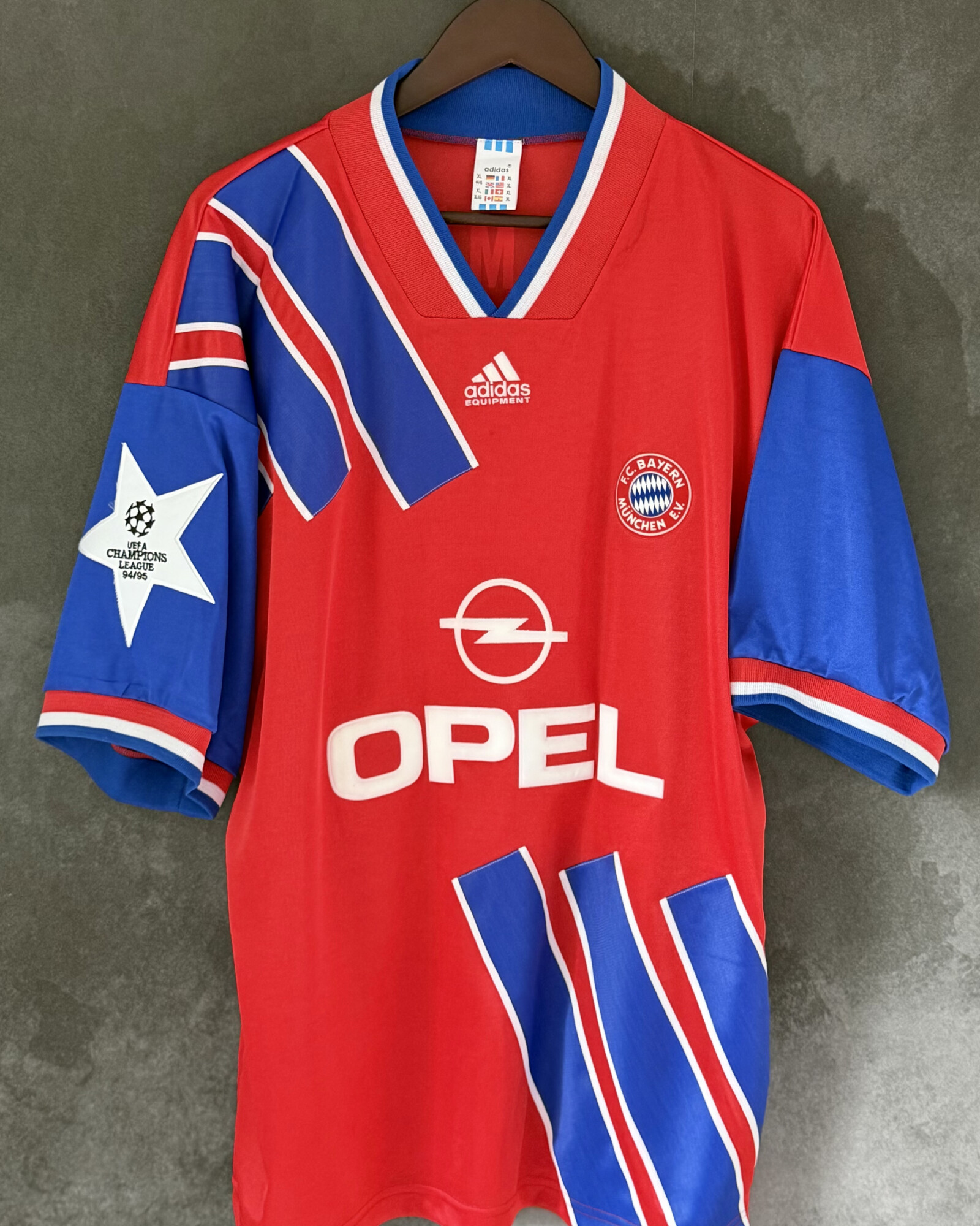 FC Bayern München 1993/95 Home XL 9/10