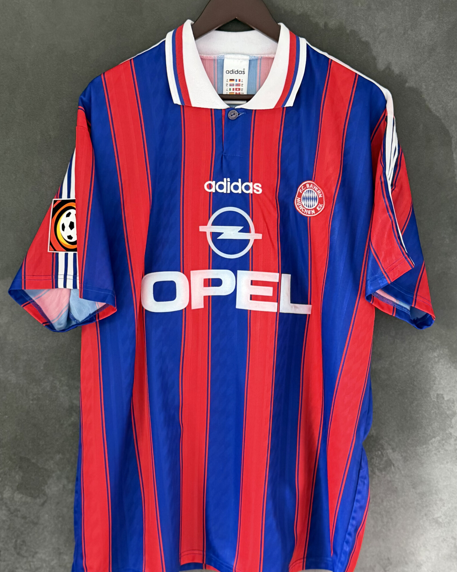 FC Bayern München 1995/97 Home MATTHAUS 10 XL 9/10
