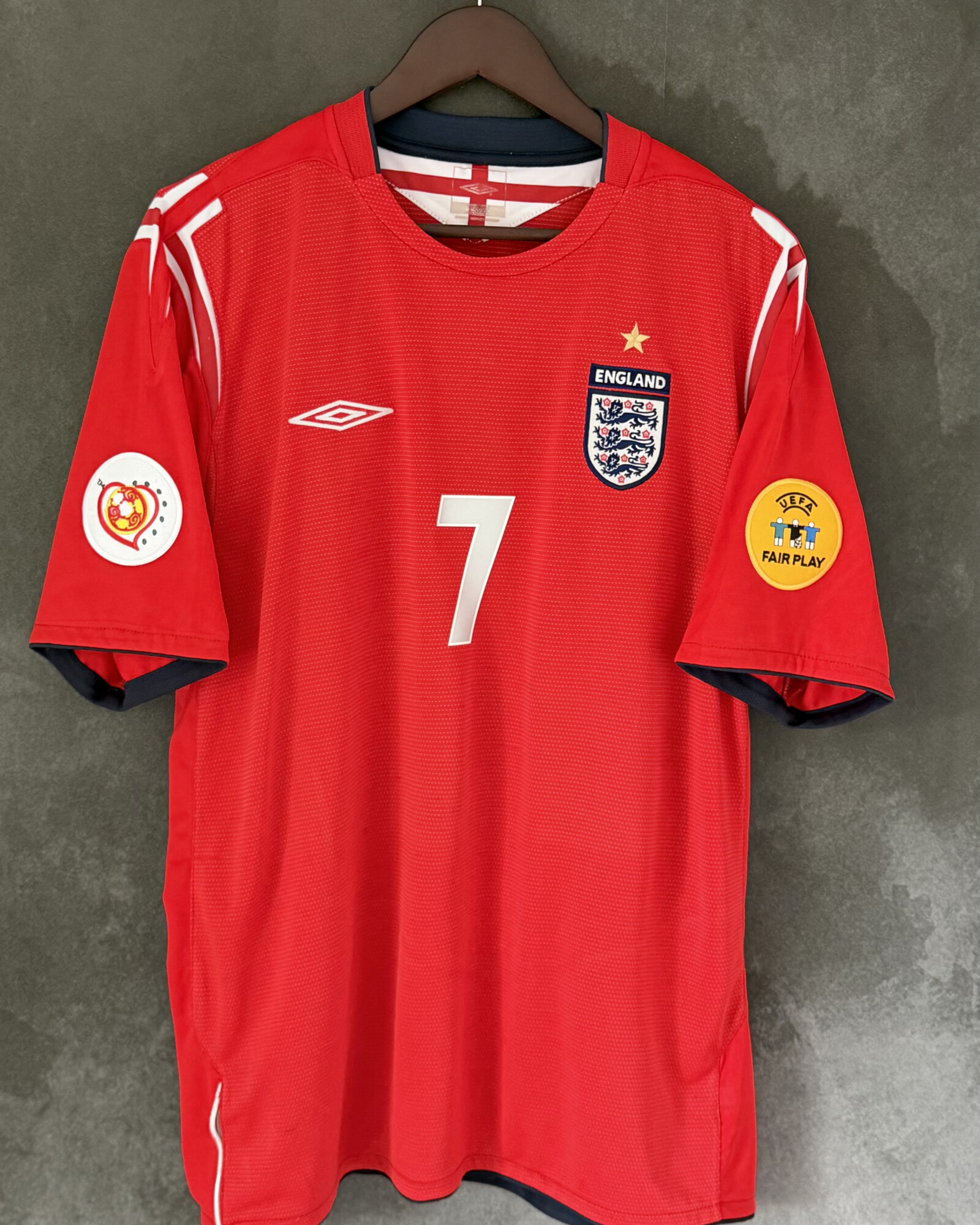 England 2004 Away BECKHAM 7 XL 7/10