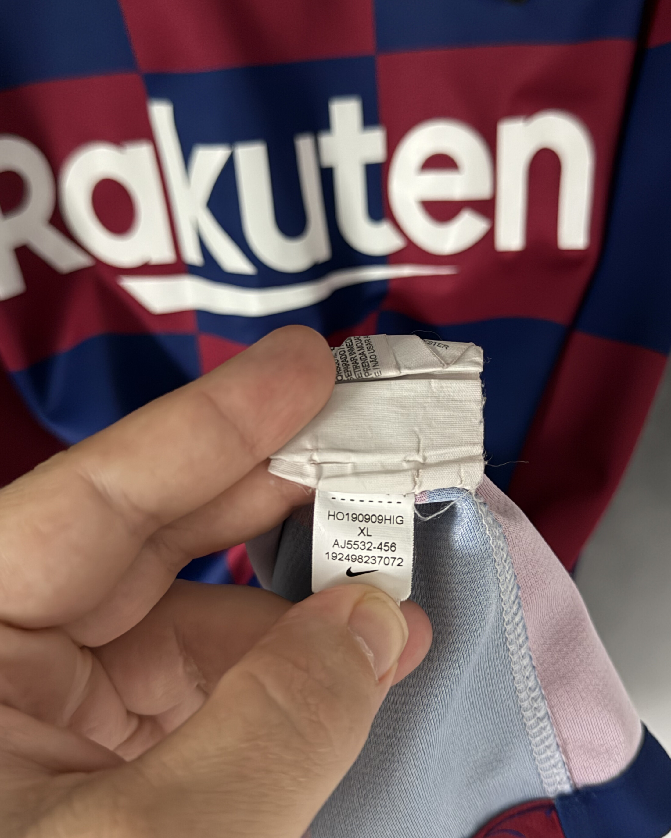 FC Barcelona 2019/20 Home SUAREZ 9 XL 9/10 view 6