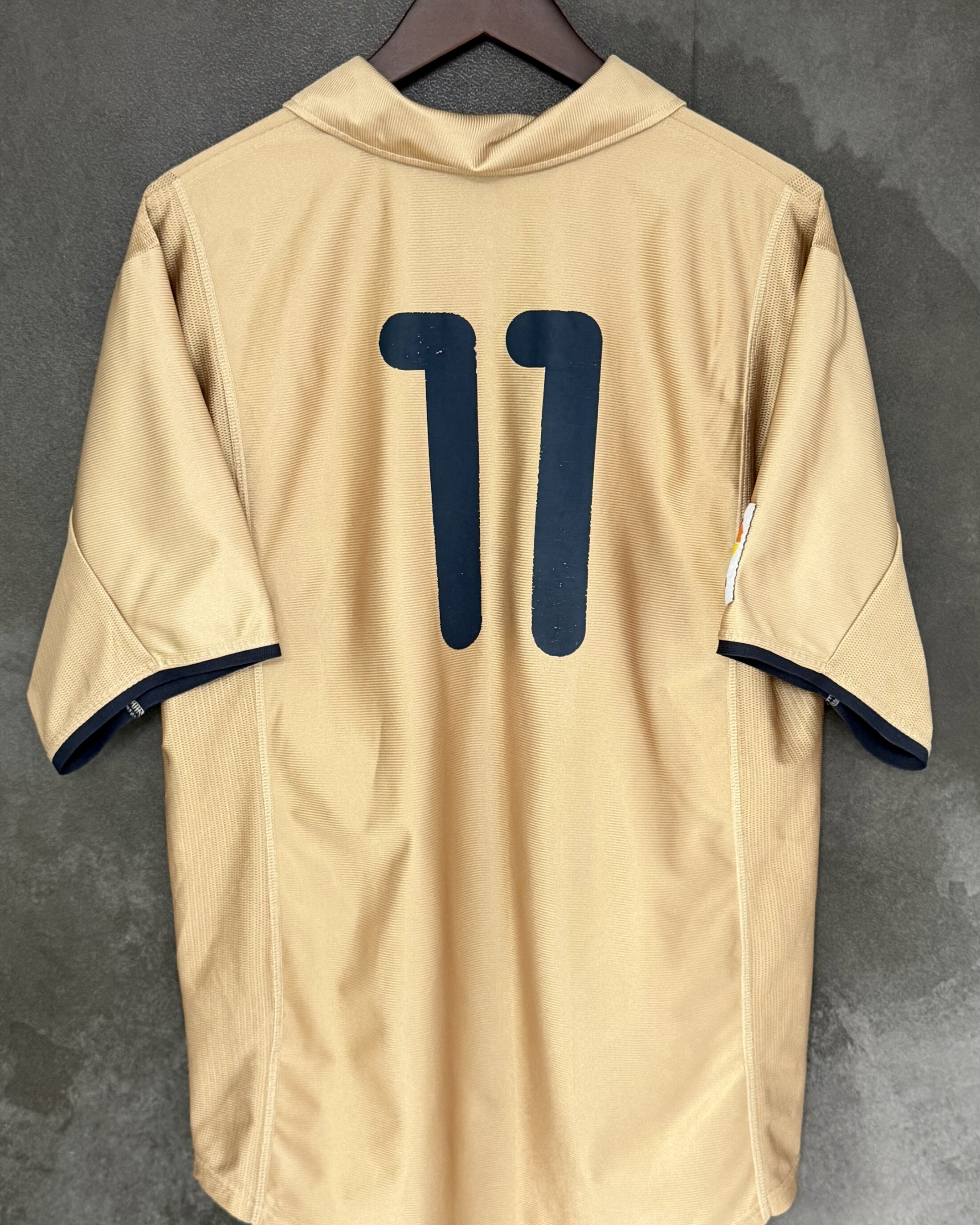FC Barcelona 2001/02 Away OVERMARS 11 Large 8/10 view 2