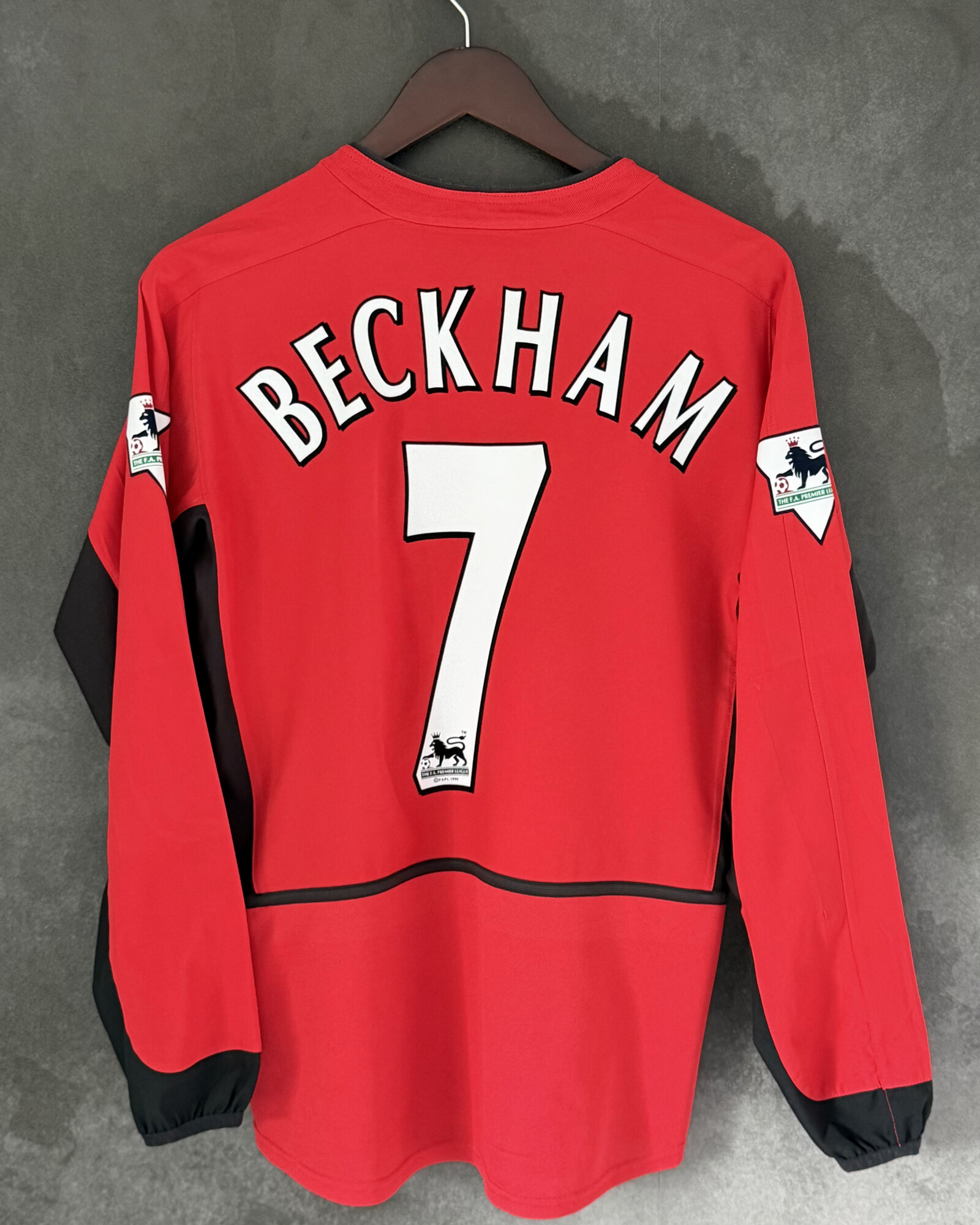 Manchester United 2002/03 Home BECKHAM 7 Small 9/10