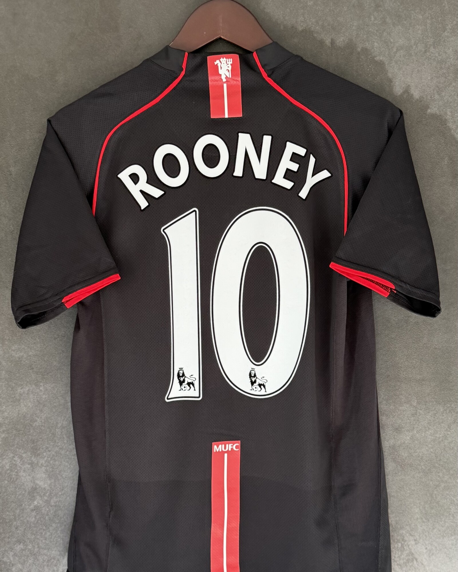 Manchester United 2007/08 Away ROONEY 10 Small 10/10