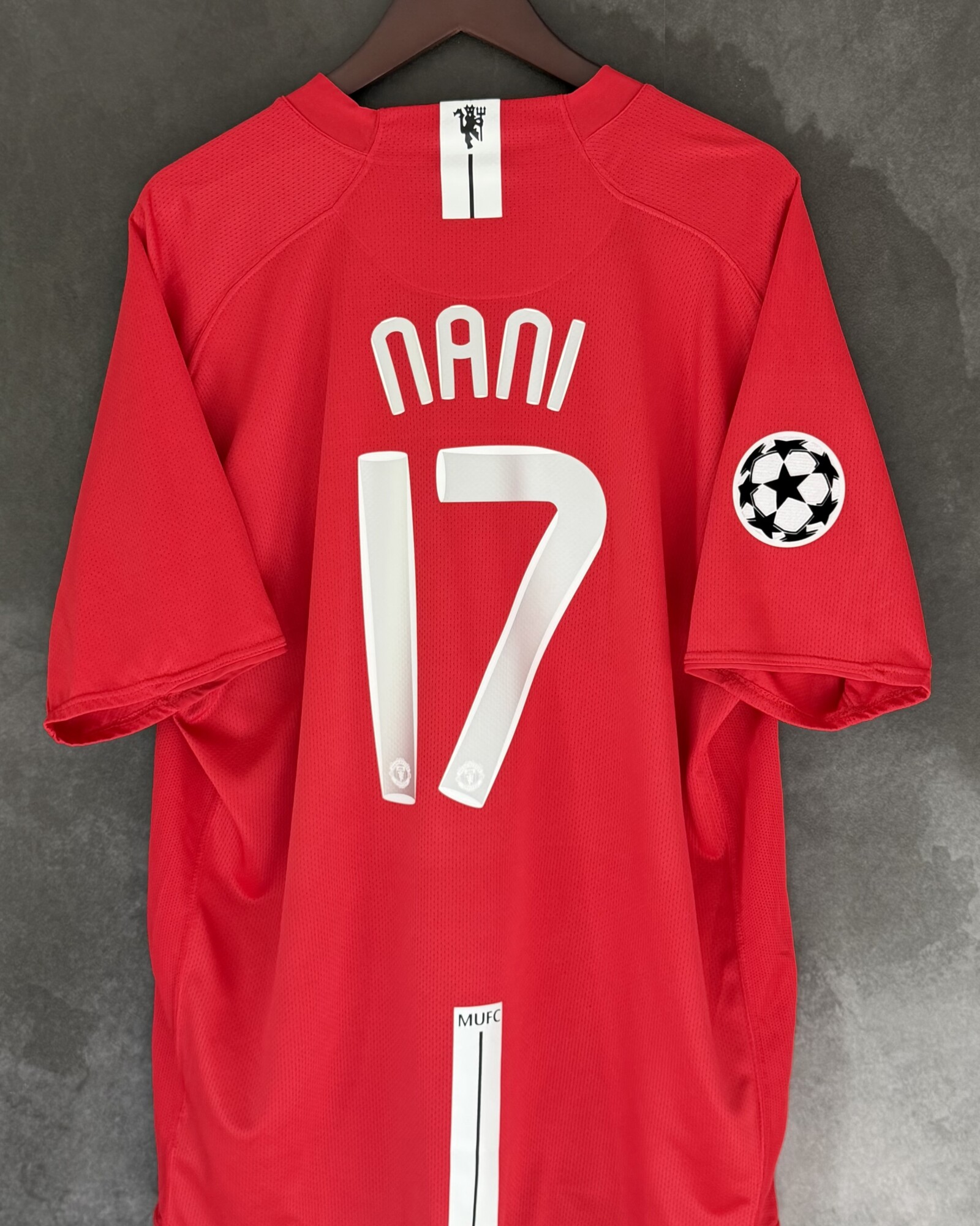 Manchester United 2007/08 Home NANI 17 XXXL 10/10