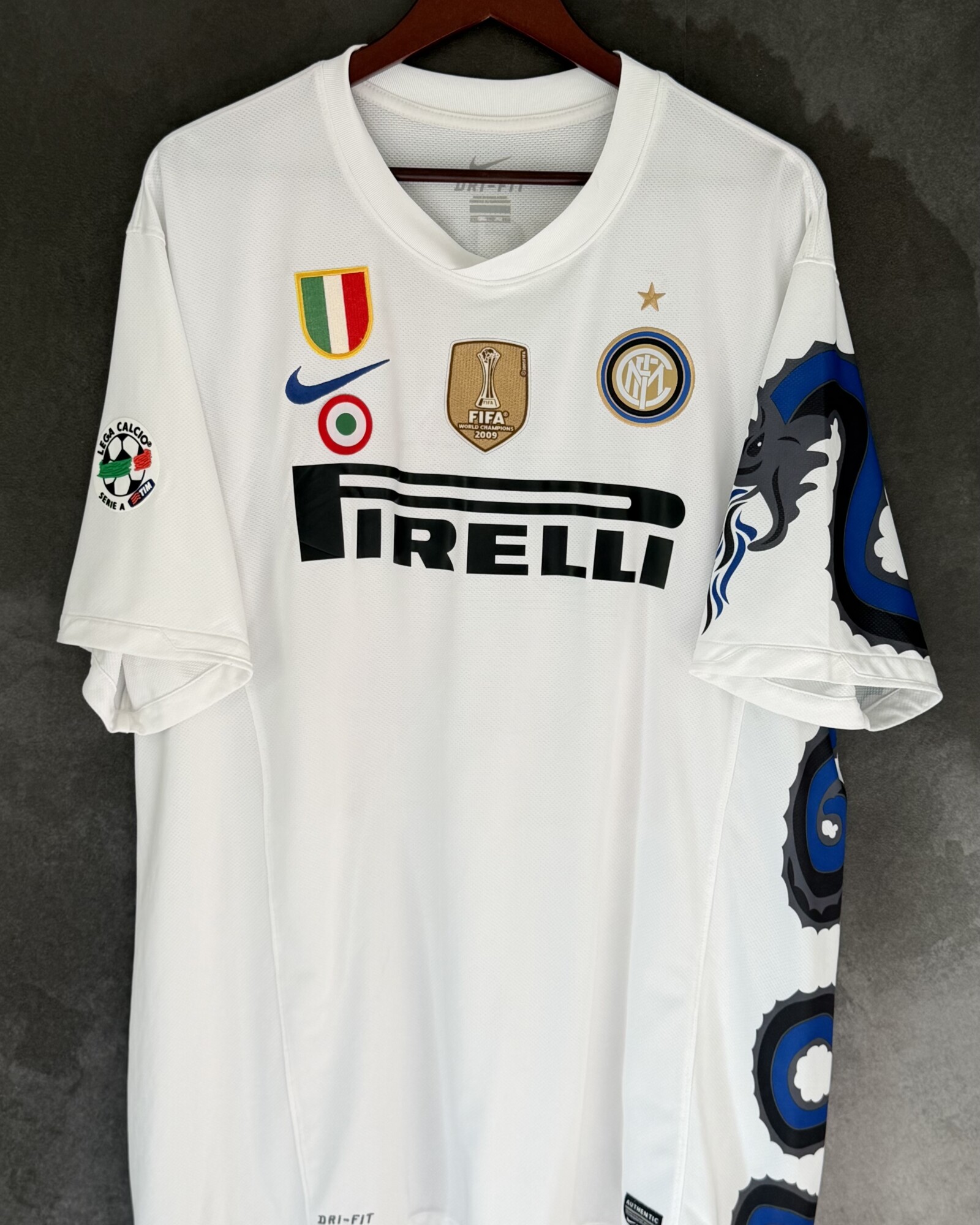 Inter Milan 2010/11 Away MATERAZZI 23 XXL 9/10
