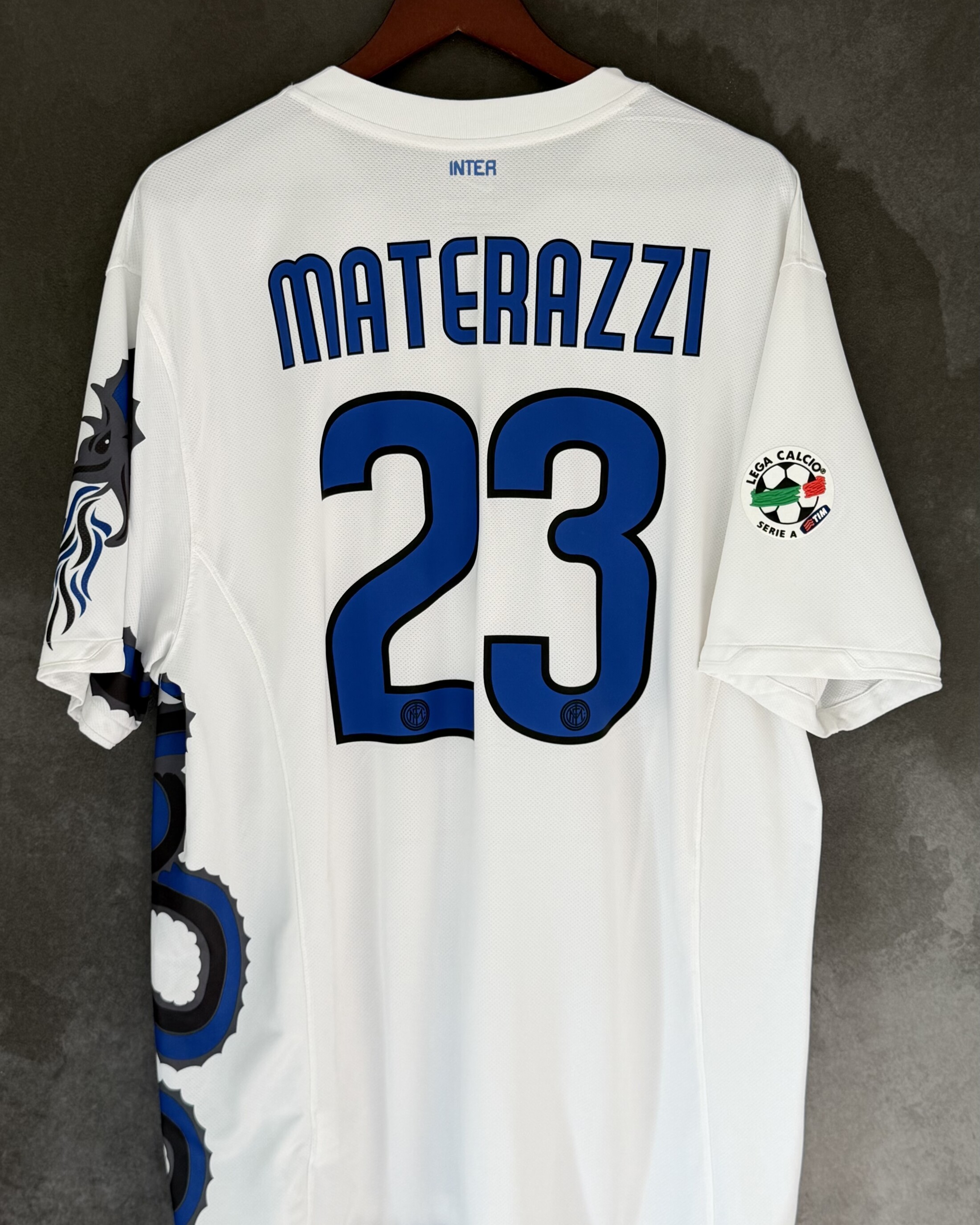 Inter Milan 2010/11 Away MATERAZZI 23 XXL 9/10 - Image 2