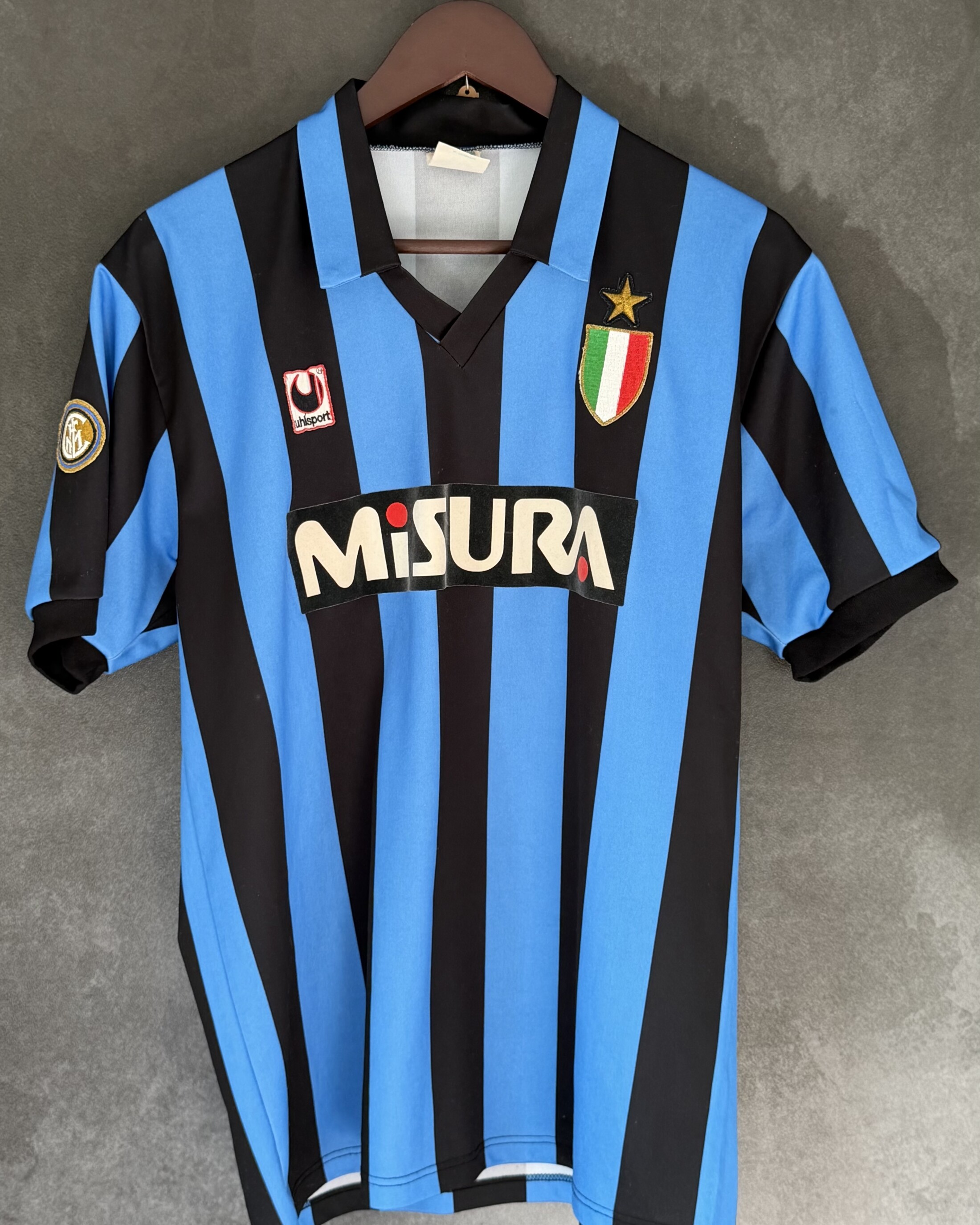 Inter Milan 1989/90 Home Medium/Large 9/10 - Image 2