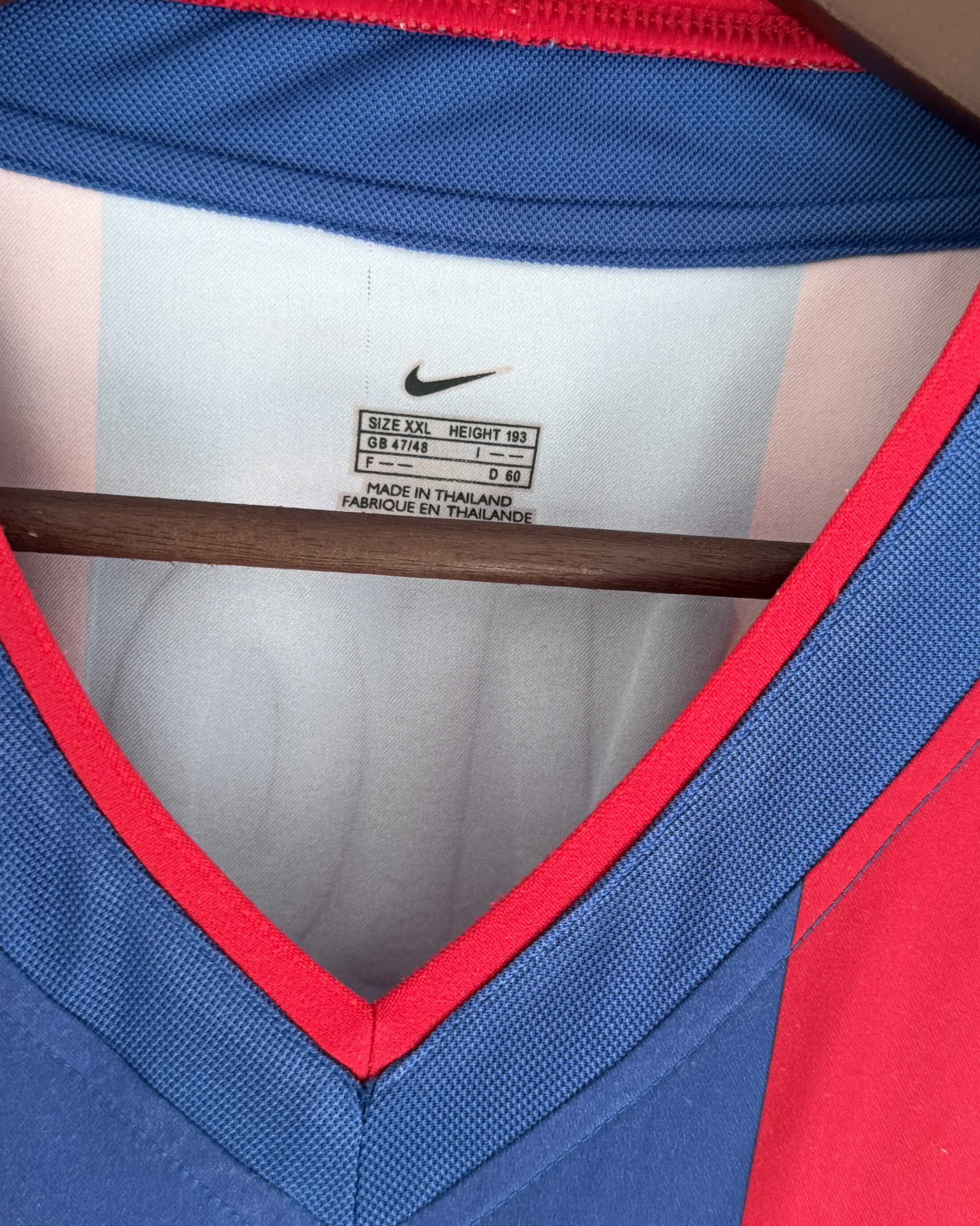 Barcelona 2002/03 Home SAVIOLA 7 XXL 9/10 - Image 5