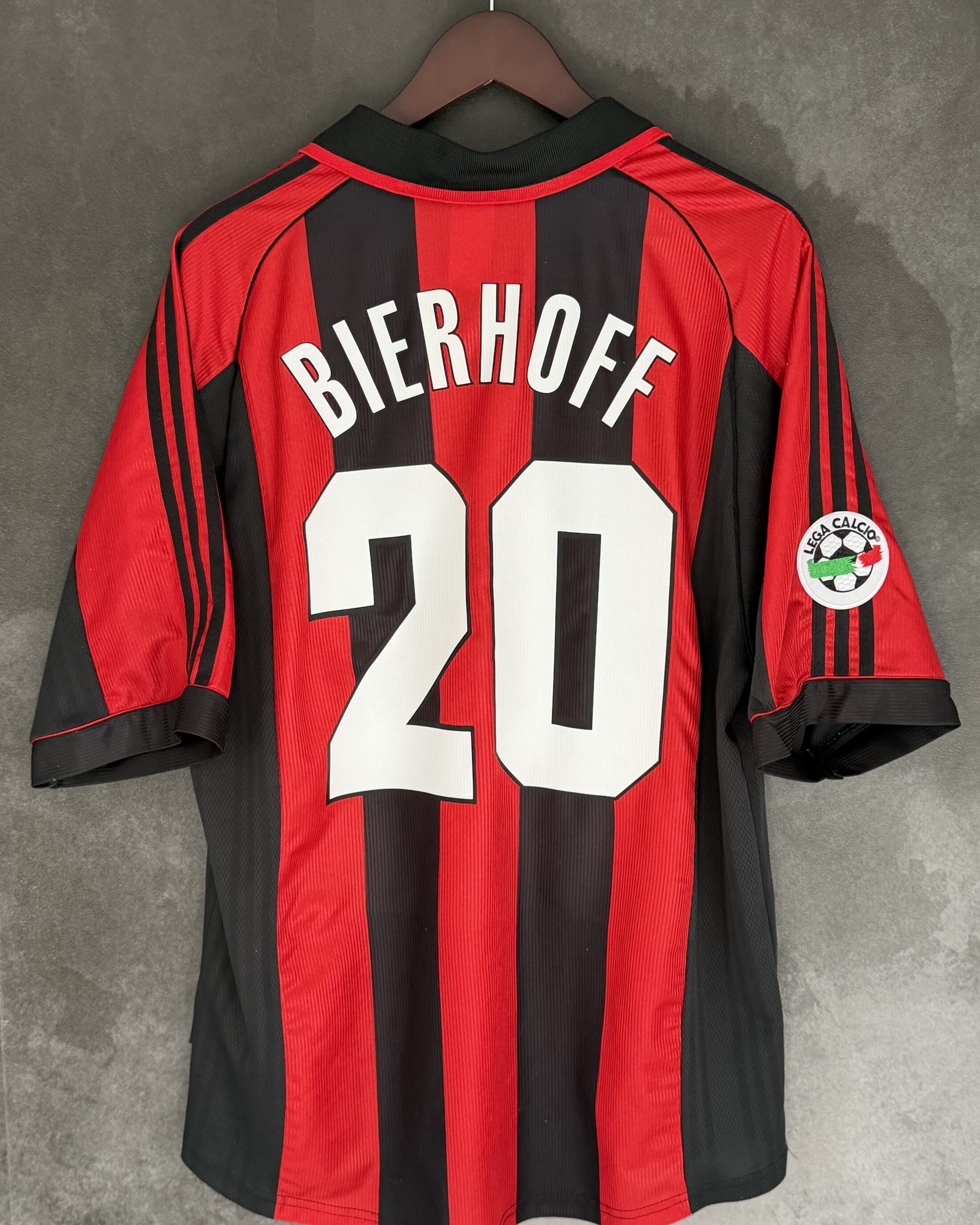 AC Milan 1998/99 Home BIERHOFF 20 XL 9/10