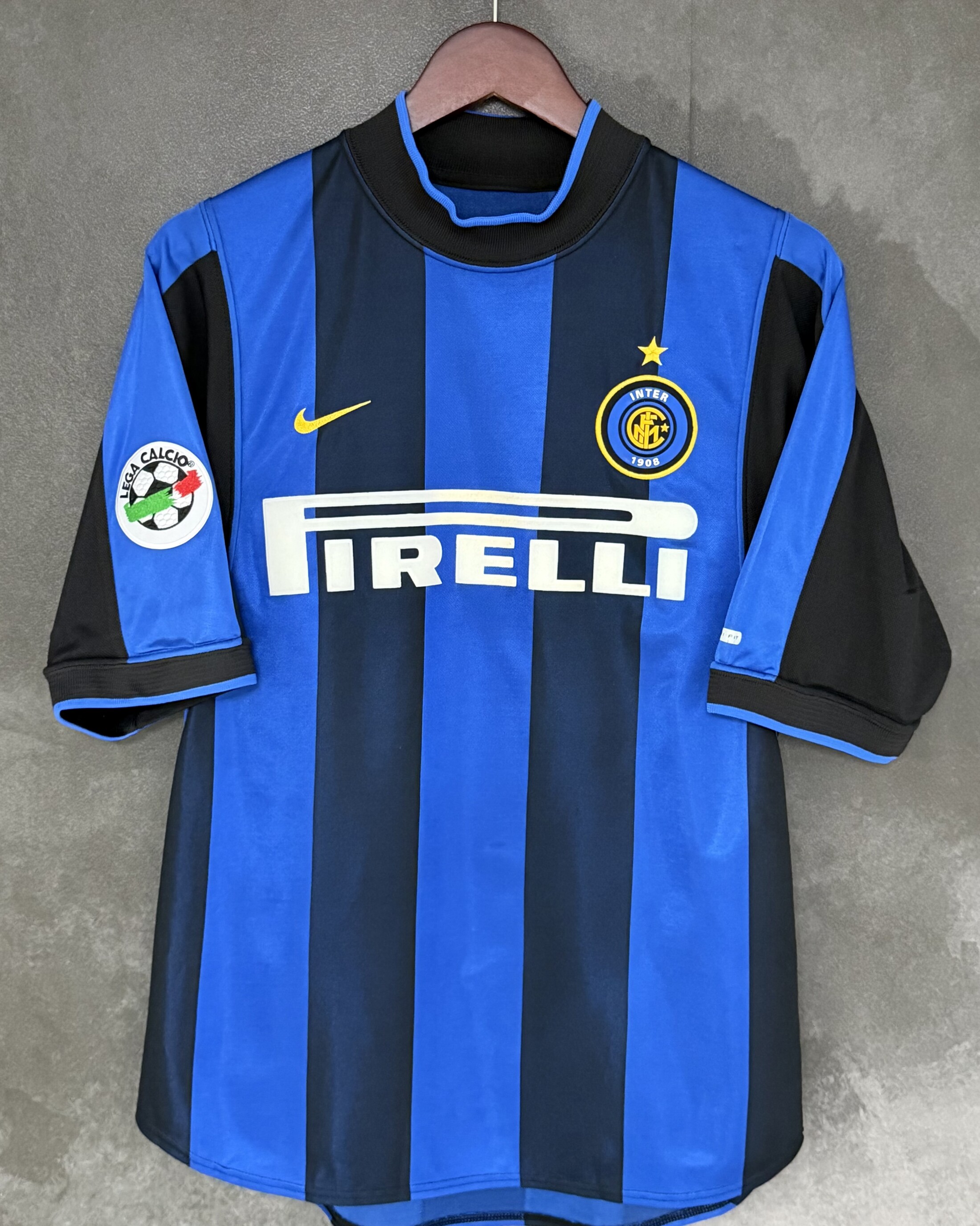 Inter Milan 2000/01 Home RONALDO 9 Small 9/10