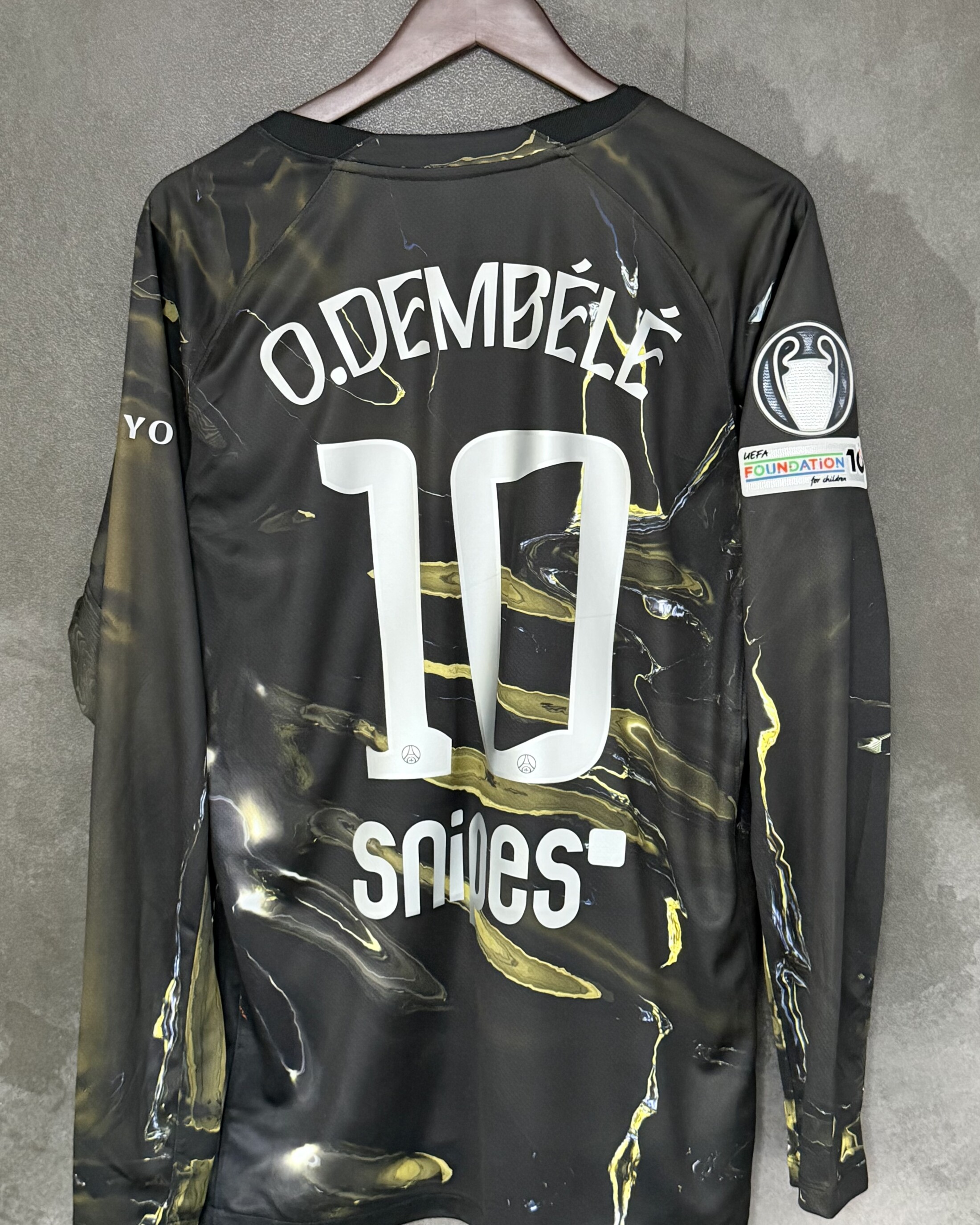 PSG 2025/26 5th DEMBELE 10 LARGE 10/10 BNWT