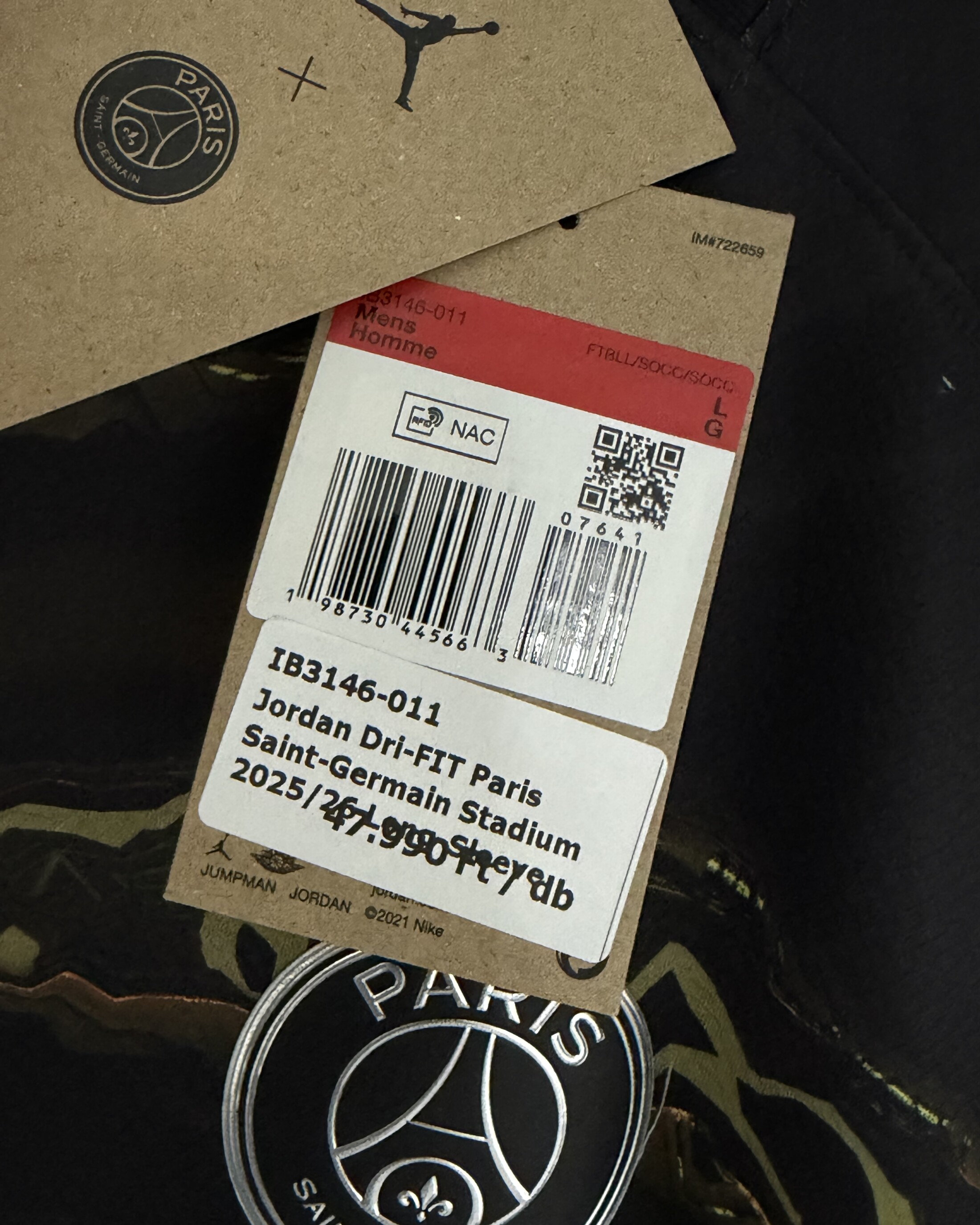 PSG 2025/26 5th DEMBELE 10 LARGE 10/10 BNWT - Image 7