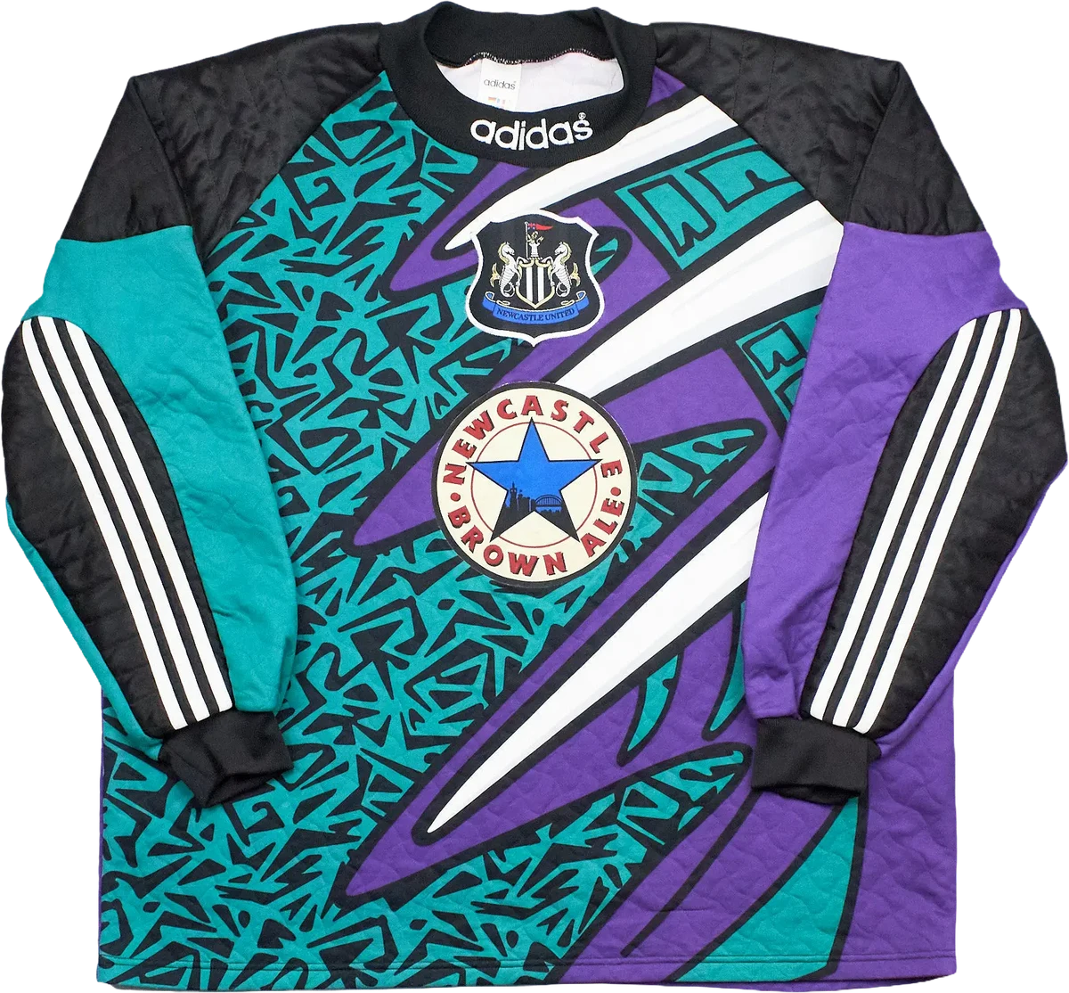 Newcastle United retro goalkeeper shirt